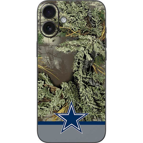NFL Realtree Camo Dallas Cowboys iPhone 16 Plus Skin