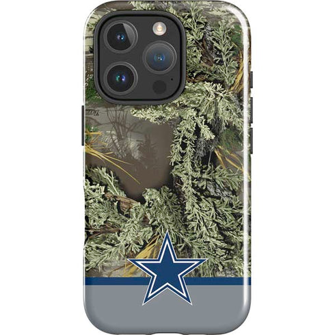 NFL Realtree Camo Dallas Cowboys iPhone 16 Pro Impact Case