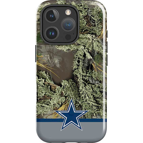 NFL Realtree Camo Dallas Cowboys iPhone 16 Pro Magsafe Impact Case