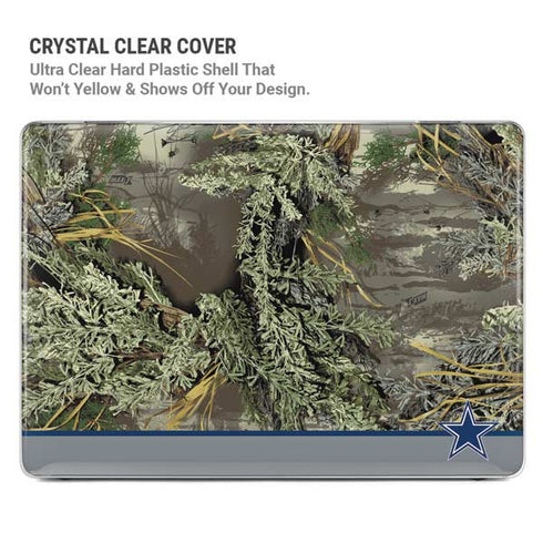 NFL Realtree Camo Dallas Cowboys MacBook Pro 14in (2021-24) Case plus Skin