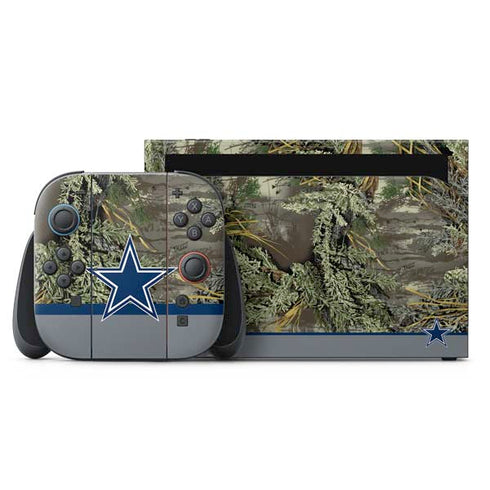 NFL Realtree Camo Dallas Cowboys Nintendo Switch 2 (2025) with Joy-Con Skin