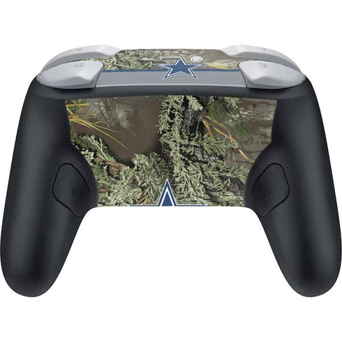 NFL Realtree Camo Dallas Cowboys Nintendo Switch 2 (2025) Pro Controller Skin