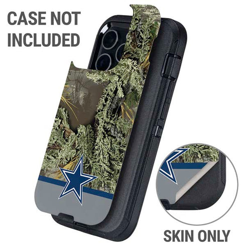 NFL Realtree Camo Dallas Cowboys Otterbox Defender iPhone Skin