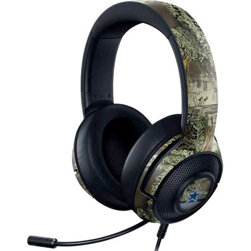 NFL Realtree Camo Dallas Cowboys Razer Kraken X Skin
