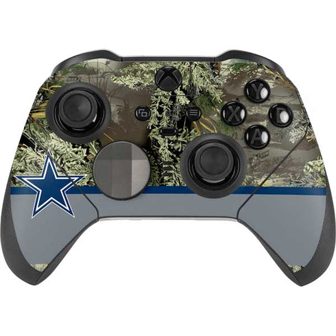 NFL Realtree Camo Dallas Cowboys Xbox Elite Wireless Controller Series 2 Skin