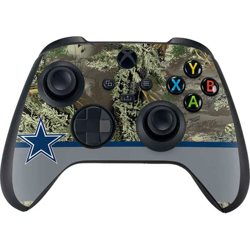 NFL Realtree Camo Dallas Cowboys Xbox Series X Bundle Skin