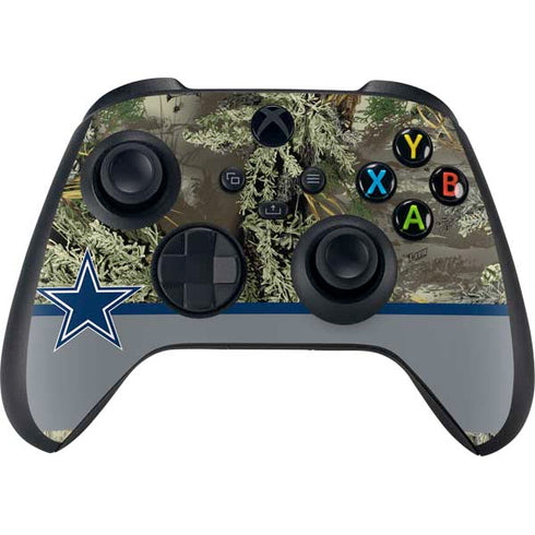 NFL Realtree Camo Dallas Cowboys Xbox Series X Controller Skin