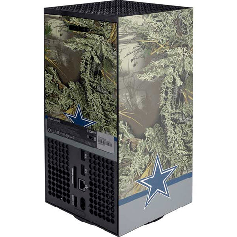 NFL Realtree Camo Dallas Cowboys XBox Series X Digital Edition Console Skin