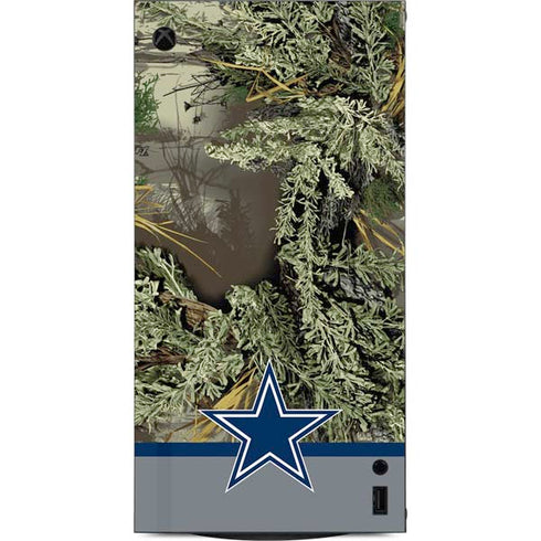 NFL Realtree Camo Dallas Cowboys XBox Series X Digital Edition Console Skin