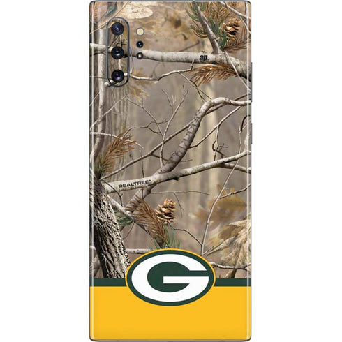 NFL Realtree Camo Green Bay Packers Galaxy Note 10 Plus Skin