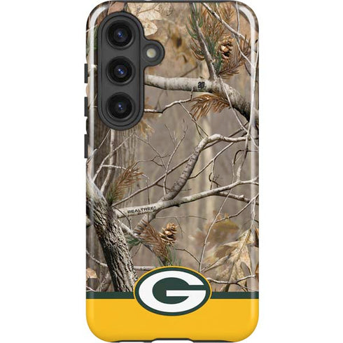 NFL Realtree Camo Green Bay Packers Galaxy S25 Impact Case