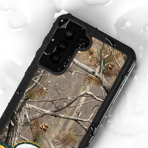 NFL Realtree Camo Green Bay Packers Galaxy S24 Plus Waterproof Case