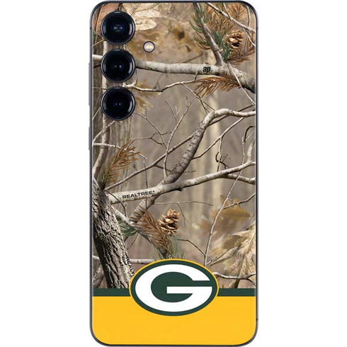 NFL Realtree Camo Green Bay Packers Galaxy S24 Skin