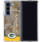 NFL Realtree Camo Green Bay Packers Galaxy Z Fold5 5G Clear Case