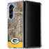 NFL Realtree Camo Green Bay Packers Galaxy Z Fold5 5G Clear Case