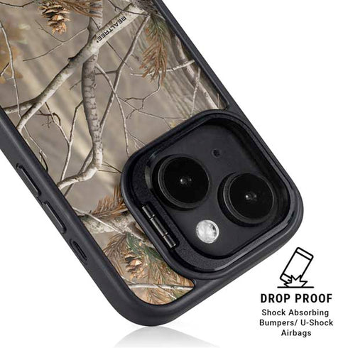 NFL Realtree Camo Green Bay Packers iPhone 15 Kickstand Case