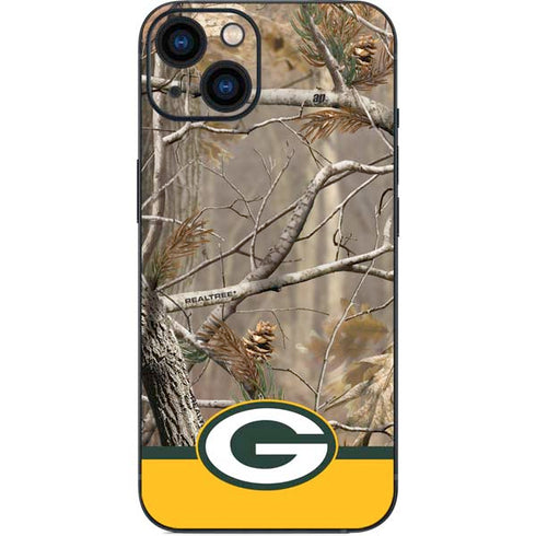 NFL Realtree Camo Green Bay Packers iPhone 15 Skin