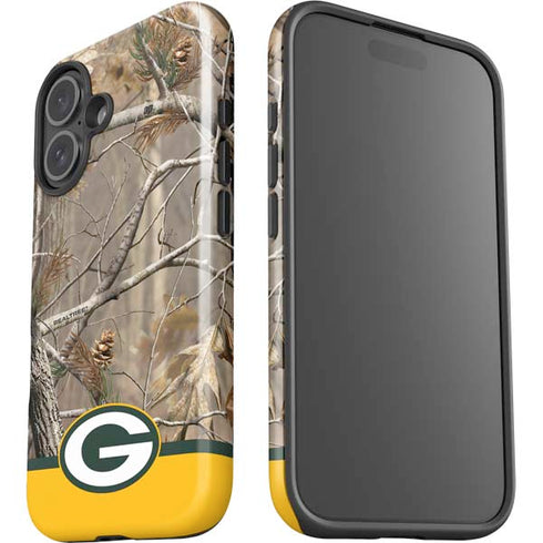 NFL Realtree Camo Green Bay Packers iPhone 16 Impact Case