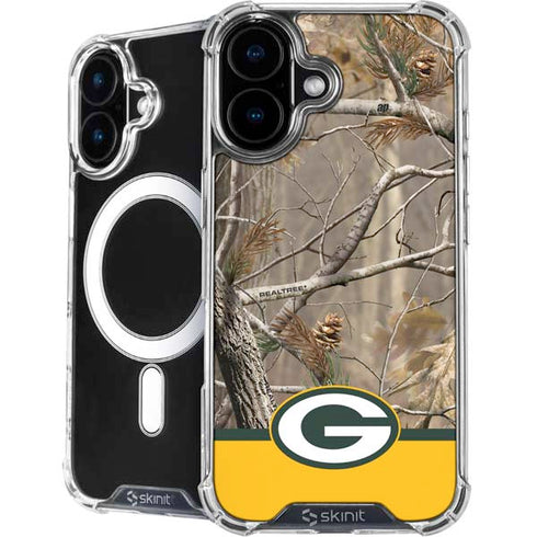 NFL Realtree Camo Green Bay Packers iPhone 16 Plus MagSafe Case