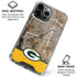 NFL Realtree Camo Green Bay Packers iPhone 16 Pro Clear Case