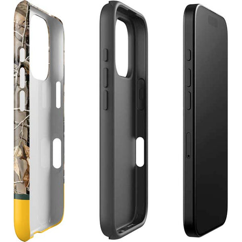 NFL Realtree Camo Green Bay Packers iPhone 16 Pro Impact Case
