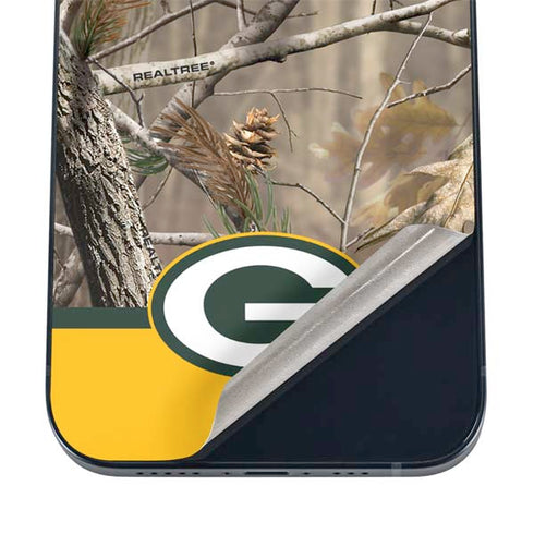 NFL Realtree Camo Green Bay Packers iPhone 16 Skin