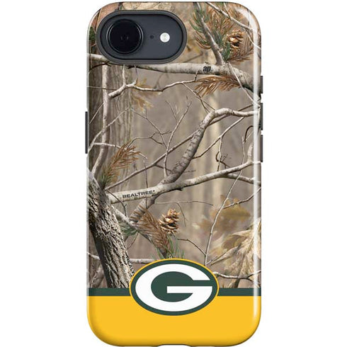 NFL Realtree Camo Green Bay Packers iPhone 16e Impact Case