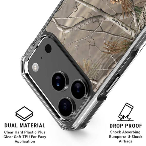 NFL Realtree Camo Green Bay Packers iPhone 18 Pro Clear Case