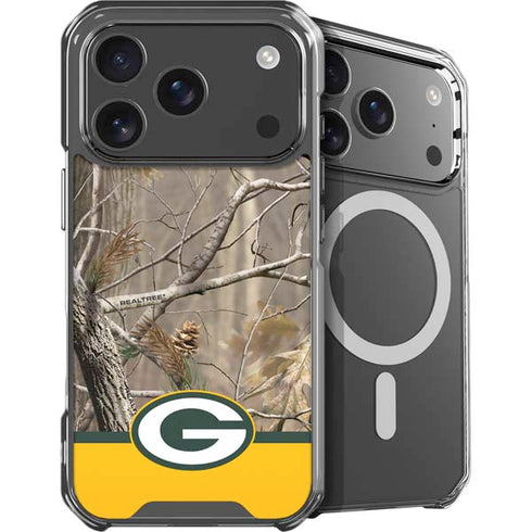 NFL Realtree Camo Green Bay Packers iPhone 18 Pro MagSafe Case