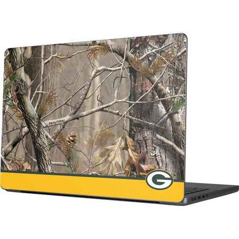 NFL Realtree Camo Green Bay Packers Apple MacBook Pro 14-inch Skin