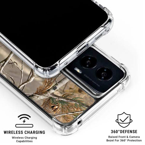 NFL Realtree Camo Green Bay Packers Moto G Power 5G (2024) Clear Case