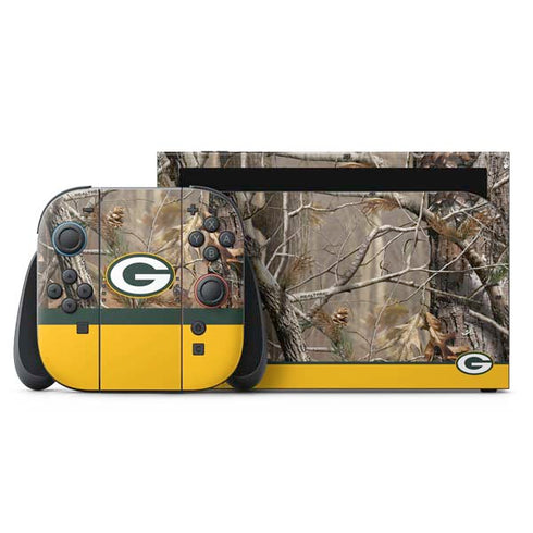 NFL Realtree Camo Green Bay Packers Nintendo Skins
