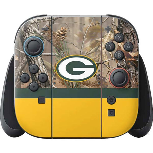NFL Realtree Camo Green Bay Packers Nintendo Skins