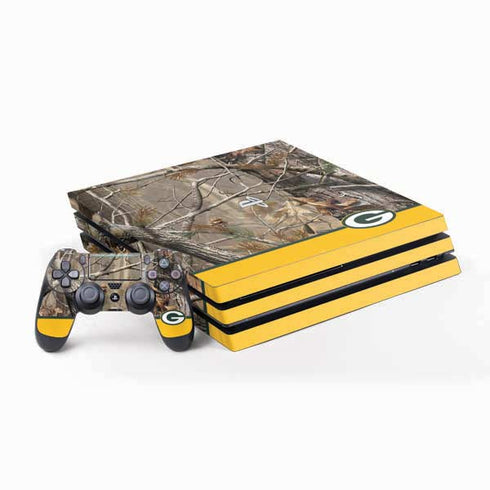 NFL Realtree Camo Green Bay Packers PlayStation PS4 Skins
