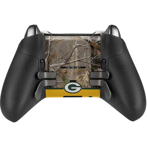 NFL Realtree Camo Green Bay Packers Xbox Elite Wireless Controller Series 2 Skin