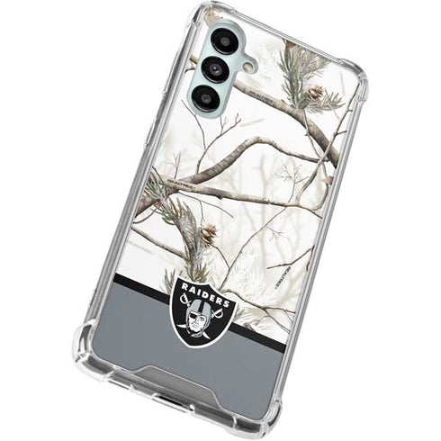 NFL Realtree Camo Las Vegas Raiders Galaxy A16 5G Clear Case