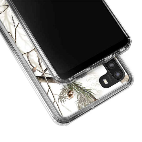 NFL Realtree Camo Las Vegas Raiders Galaxy A21 Clear Case
