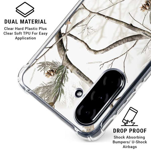 NFL Realtree Camo Las Vegas Raiders Galaxy A36 5G Clear Case
