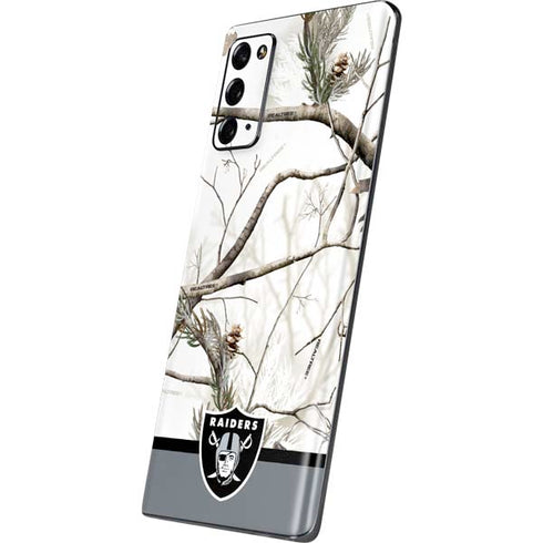 NFL Realtree Camo Las Vegas Raiders Galaxy Note20 5G Skin
