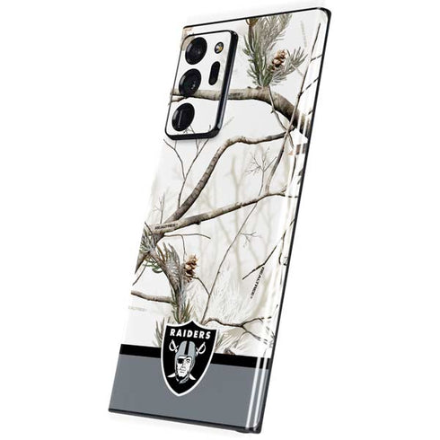 NFL Realtree Camo Las Vegas Raiders Galaxy Note20 Ultra 5G Skin