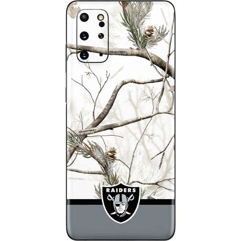 NFL Realtree Camo Las Vegas Raiders Galaxy S20 Plus Skin
