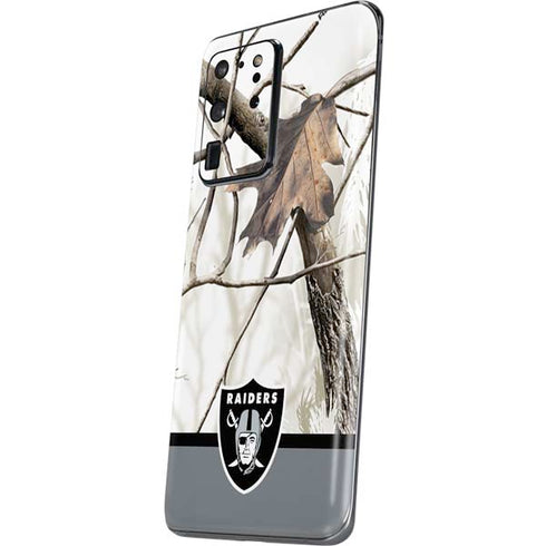 NFL Realtree Camo Las Vegas Raiders Galaxy S20 Ultra 5G Skin