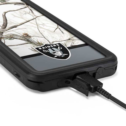 NFL Realtree Camo Las Vegas Raiders Galaxy S20 Waterproof Case