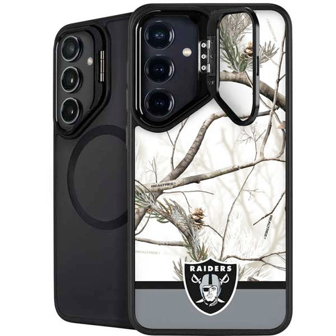 NFL Realtree Camo Las Vegas Raiders Galaxy S24 FE Kickstand Case