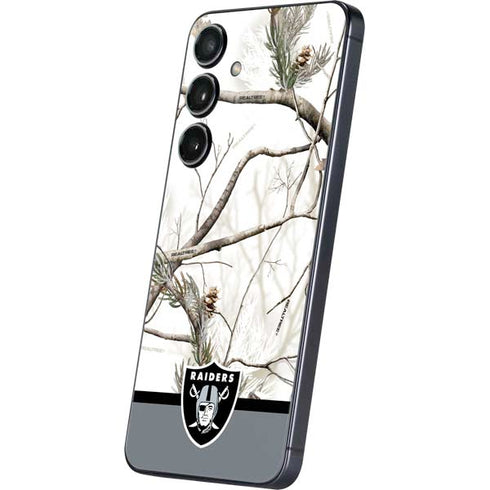 NFL Realtree Camo Las Vegas Raiders Galaxy S25 Plus Skin