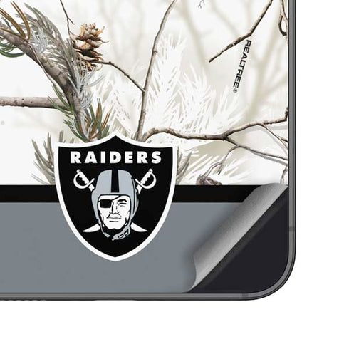 NFL Realtree Camo Las Vegas Raiders Galaxy S25 Plus Skin