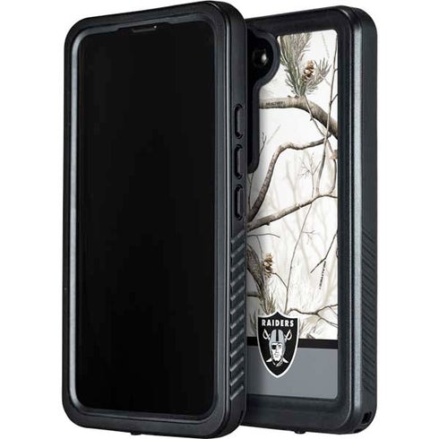 NFL Realtree Camo Las Vegas Raiders Galaxy S24 Plus Waterproof Case