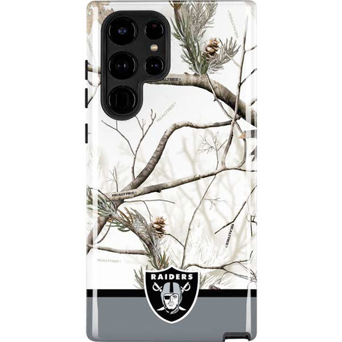NFL Realtree Camo Las Vegas Raiders Galaxy S25 Ultra Impact Case
