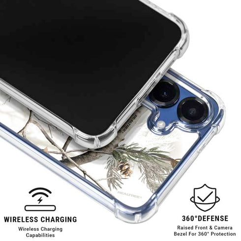 NFL Realtree Camo Las Vegas Raiders Galaxy S25 Plus Clear Case