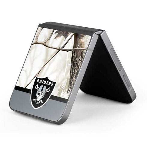 NFL Realtree Camo Las Vegas Raiders Galaxy Z Flip6 Skin